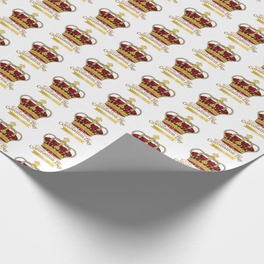 Krone Geschenkpapier (Ecke)