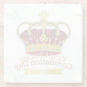 Krone Glasuntersetzer (Rückseite)