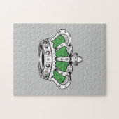 Krone - grün puzzle (Horizontal)