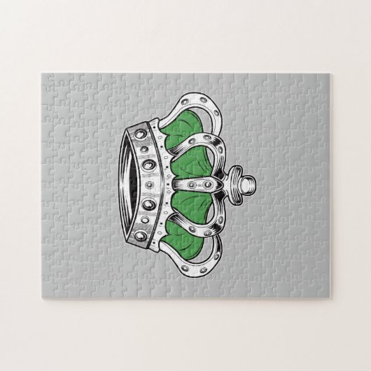 Krone - grün puzzle (Horizontal)