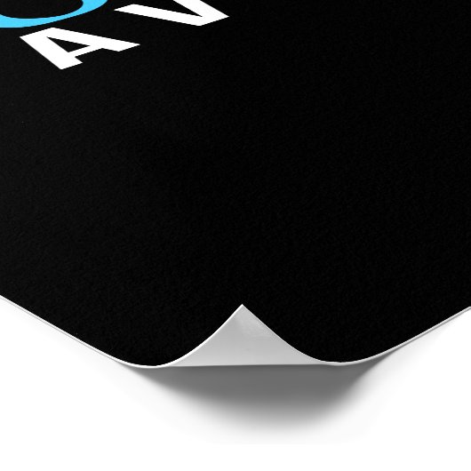 Krone Jesus Rette Poster (Ecke)