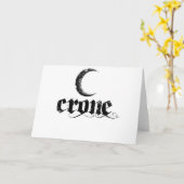 Krone Karte (Gelbe Blume)