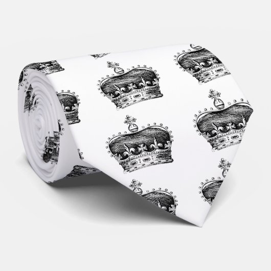 Krone Krawatte (Gerollt)