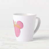 Krone Latte Becher Milchtasse (Rechte Ecke)