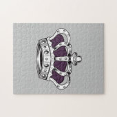 Krone - Lila Puzzle (Horizontal)