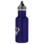 Krone - Lila Trinkflasche (Rechts)