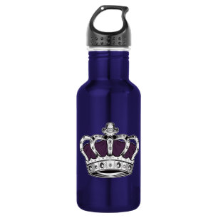 Krone - Lila Trinkflasche