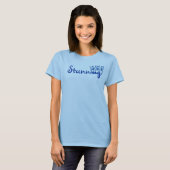Krone ltblue, atemberaubend T-Shirt (Vorne ganz)