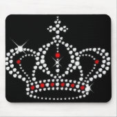 Krone mit Bling Mousepad (Vorne)
