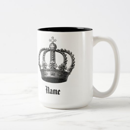 Krone Mugcup Zweifarbige Tasse (Rechts)