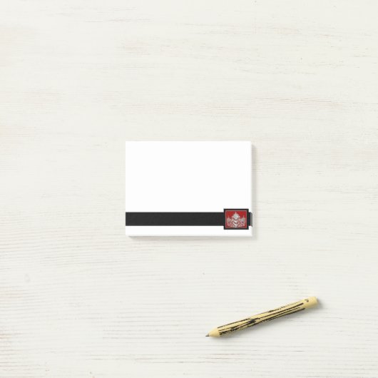 Krone nach der Notizen (Auf Schreibtisch)