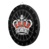 Krone - Orange Dartscheibe (Vorderseite rechts)