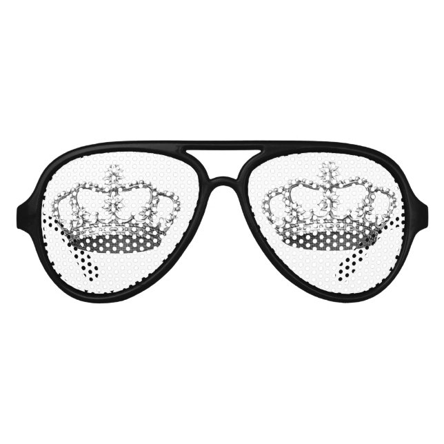 Krone Partybrille (Vorderseite)