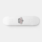 Krone - PInk Skateboard (Horizontal)