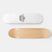 Krone - PInk Skateboard (Horizontal)