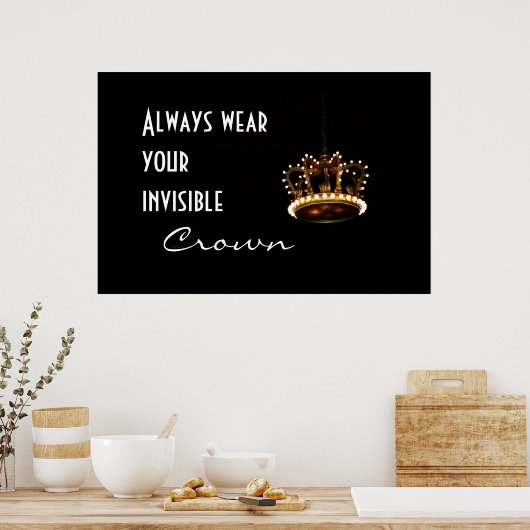 Krone Poster (Küche)