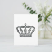 Krone Postkarte (Stehend Vorderseite)
