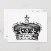 Krone Postkarte (Vorne/Hinten)