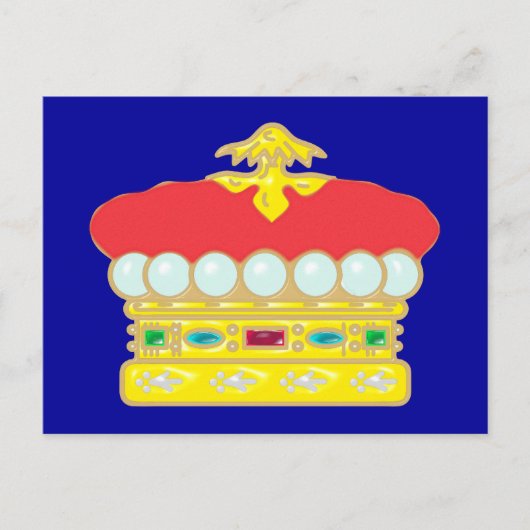 Krone Postkarte (Vorderseite)