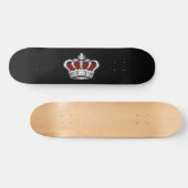Krone - rot skateboard (Horizontal)