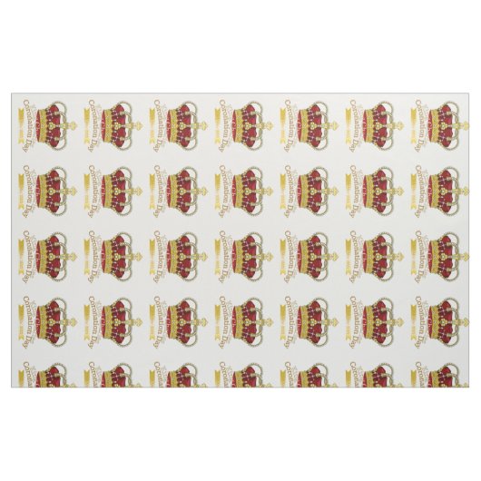 Krone Stoff (Fat Quarter (45,7 x 55,9 cm))