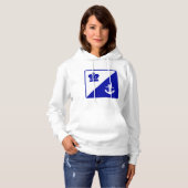 Krone und Anchor Hoodie (Vorne ganz)