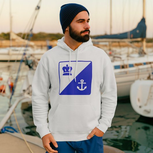 Krone und Anker Hoodie