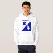 Krone und Anker Hoodie (Vorne ganz)
