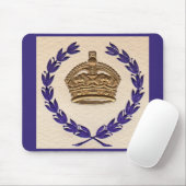 Krone und Garland Mousepad (Mit Mouse)