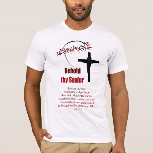 Krone und Kreuz T-Shirt (Vorderseite)