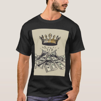 Krone und Währung - Power der VermögensIllustratio T-Shirt