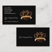 Krone Visitenkarte (Vorne/Hinten)