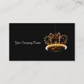 Krone Visitenkarte (Rückseite)