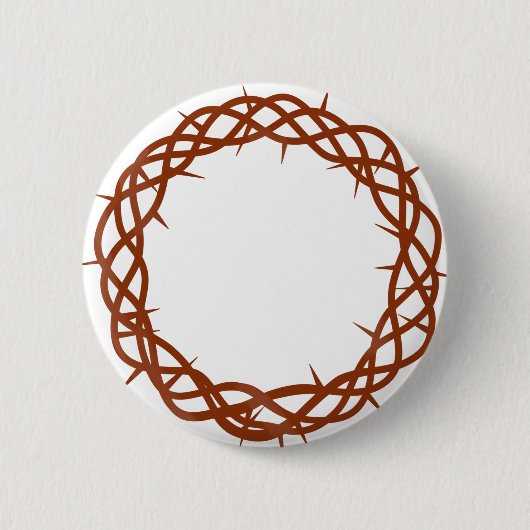 Krone von Thorns Button (Vorderseite)