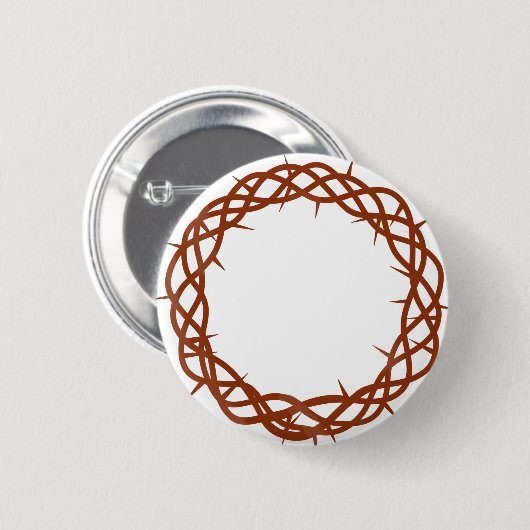 Krone von Thorns Button (Vorne & Hinten)