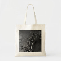 Krone von Thorns Christlich Tote Bag