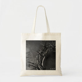 Krone von Thorns Christlich Tote Bag Tragetasche