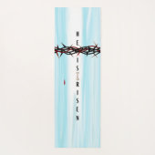 Krone von Thorns Cross Yogamatte (Rückseite)