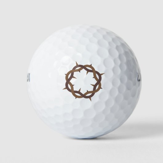Krone von Thorns Golfball (Vorderseite)