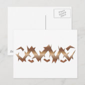 Krone von Thorns - Guten Freitag Postkarte (Vorne/Hinten)