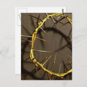 Krone von Thorns Postkarte (Vorne/Hinten)
