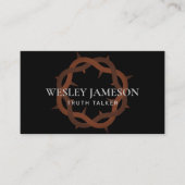 Krone von Thorns Visitenkarte (Vorderseite)