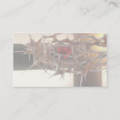 Krone von Thorns Visitenkarte (Rückseite)