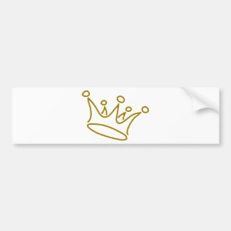 Kronegold Autoaufkleber