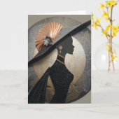 KRONELEGANCE #1 KARTE (Gelbe Blume)