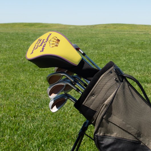 Kronen-Alkohol Golf Headcover (In SItu)