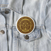 Kronen-Barong-Medaille Button (Beispiel)