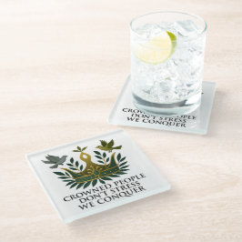 Kronen betonen Untersetzer nicht