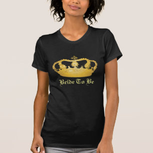 Kronen-Entwurf II - Gold T-Shirt