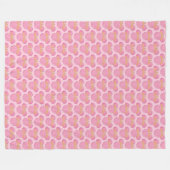 Kronen-Fliesblanke Fleecedecke (Vorderseite (Horizontal))